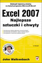 Okładka - Excel 2007. Najlepsze sztuczki i chwyty - John Walkenbach