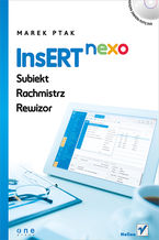 Okładka - InsERT nexo: Subiekt, Rachmistrz, Rewizor - Marek Ptak