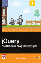 Okładka - jQuery. Niezbędnik programisty gier - Selim Arsever