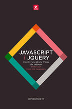Okładka - JavaScript i jQuery. Interaktywne strony WWW dla każdego. Podręcznik Front-End Developera - Jon Duckett