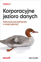 Okładka - Korporacyjne jezioro danych. Wykorzystaj potencjał big data w swojej organizacji - Alex Gorelik