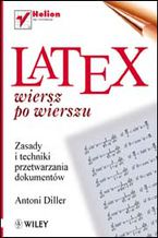 Okładka - LaTeX. Wiersz po wierszu - Antoni Diller