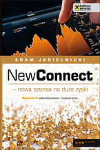 Okładka - NewConnect - nowa szansa na duże zyski. Wydanie II zaktualizowane - Adam Jagielnicki