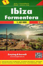 Okładka - Ibiza i Fromentera. Mapa Freytag & Berndt / 1:40 000 - Praca zbiorowa