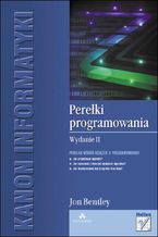 Okładka - Perełki programowania. Wydanie II - Jon Bentley