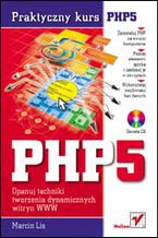 Okładka - PHP5. Praktyczny kurs - Marcin Lis