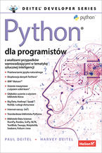 Okładka - Python dla programistów. Big Data i AI. Studia przypadków - Paul J. Deitel, Harvey Deitel