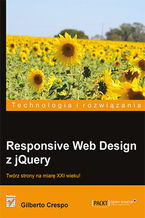 Okładka - Responsive Web Design z jQuery - Gilberto Crespo