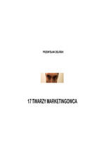 Okładka - 17 twarzy marketingowca - Przemysław Zieliński
