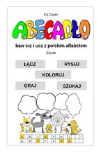 Okładka - ABECADŁO - baw się i ucz z polskim alfabetem - Elżbieta Curyło