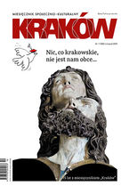 Okładka - Miesięcznik Kraków, listopad 2019 - Miesięcznik Kraków
