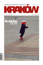 Okładka - Miesięcznik Kraków, listopad 2020 - Miesięcznik Kraków