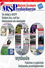Okładka - Gazeta MSP grudzień 2020 - Tomasz Peplak