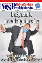 Okładka - Gazeta MSP listopad 2020 - Tomasz Peplak