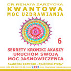 Okładka - Sekrety Kroniki Akaszy. Uruchom swoją moc jasnowidzenia! - dr Renata Zarzycka
