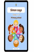 Okładka - Simon says. Class: 1-3. Primary school - Katarzyna Rak