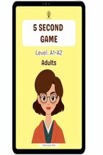 Okładka - 5 Second game. Level: A1-A2. Adults - Katarzyna Rak