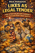 Okładka - Likes as Legal Tender - How Attention Became Currency and Everyone Went Broke Quietly - Max Paradox