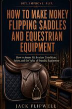 Okładka - How to Make Money Flipping Saddles and Equestrian Equipment - How to Assess Fit, Leather Condition, Safety, and the Value of Branded Equipment - Jack Flipwell