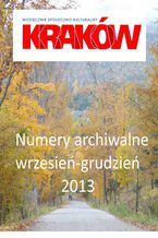 Okładka - Miesięcznik Kraków - Miesięcznik