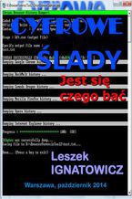 Okładka - Cyfrowe ślady. Jest się czego bać - Leszek IGNATOWICZ