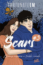 Okładka - Scars #3. Blizny zapisane w twoich oczach - Monika Marszałek [FortunateEm]
