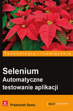 Okładka - Selenium. Automatyczne testowanie aplikacji - Prashanth Sams