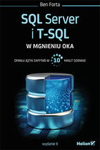 Okładka - SQL Server i T-SQL w mgnieniu oka. Wydanie II - Ben Forta