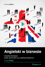 Okładka - Angielski w biznesie. Kurs video. Poziom pierwszy. Kurs językowy dla zapracowanych - Anna Lewoc