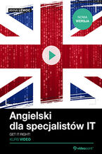 Okładka - Angielski dla specjalistów IT. Kurs video. Get it right! - Anna Lewoc