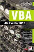Okładka - VBA dla Excela 2010. Leksykon kieszonkowy - Miroslaw Lewandowski
