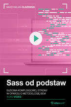 Okładka - Sass od podstaw. Kurs video. Budowa kompleksowej strony  w oparciu o metodologię BEM - Maksymilian Olszewski