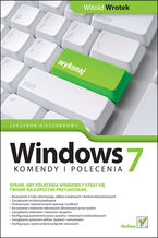 Okładka - Windows 7. Komendy i polecenia. Leksykon kieszonkowy - Witold Wrotek