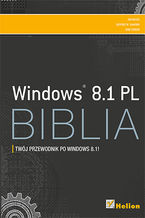 Okładka - Windows 8.1 PL. Biblia - Jim Boyce, Jeffrey R. Shapiro, Rob Tidrow