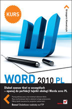 Okładka - Word 2010 PL. Kurs - Grzegorz Kowalczyk
