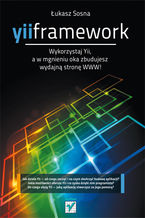 Okładka - Yii Framework - Łukasz Sosna