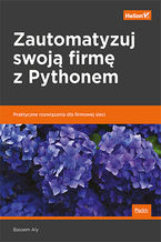 Okładka - Zautomatyzuj swoją firmę z Pythonem. Praktyczne rozwiązania dla firmowej sieci - Bassem Aly