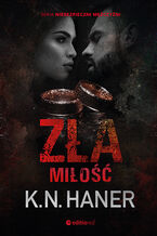 Okładka - Zła miłość - K. N. Haner
