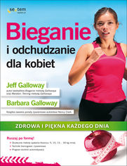 Okładka książki Bieganie i odchudzanie dla kobiet.  Zdrowa i piękna każdego dnia