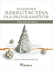 Okładka książki Rozmowa rekrutacyjna dla programistów. Przewodnik do sukcesu