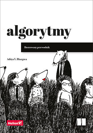Algorytmy. Ilustrowany przewodnik Aditya Bhargava - okladka książki