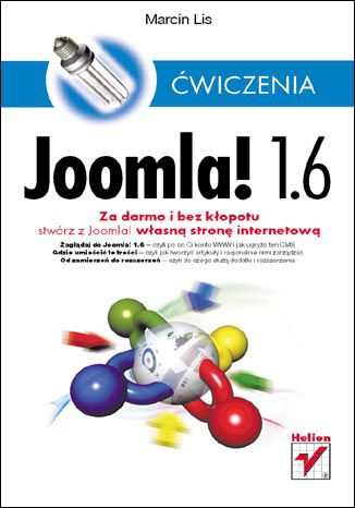 Joomla! 1.6. Ćwiczenia Marcin Lis - okladka książki