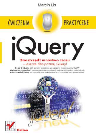 jQuery. Ćwiczenia praktyczne Marcin Lis - okladka książki