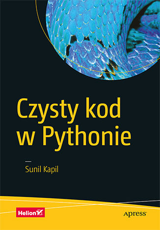 Czysty kod w Pythonie Sunil Kapil - okladka książki