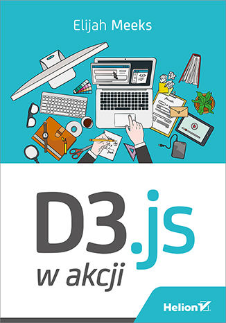 D3.js w akcji Elijah Meeks - okladka książki