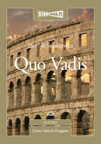 Quo Vadis Henryk Sienkiewicz - okladka książki