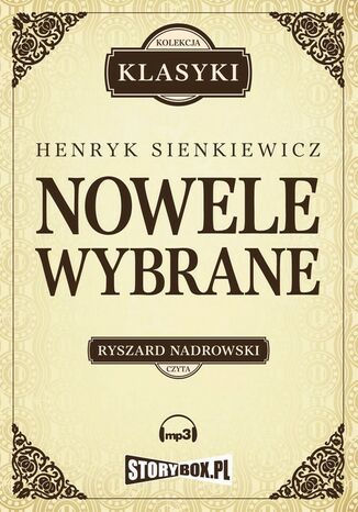 Nowele wybrane Henryk Sienkiewicz - okladka książki