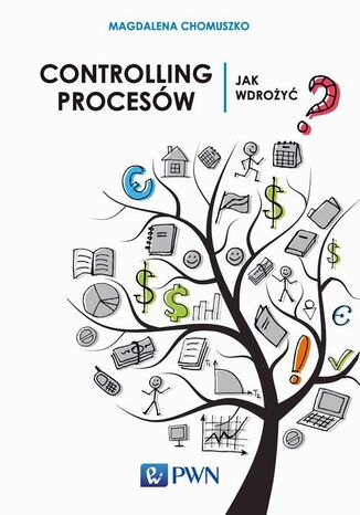 Controlling procesów Magdalena Chomuszko - okladka książki