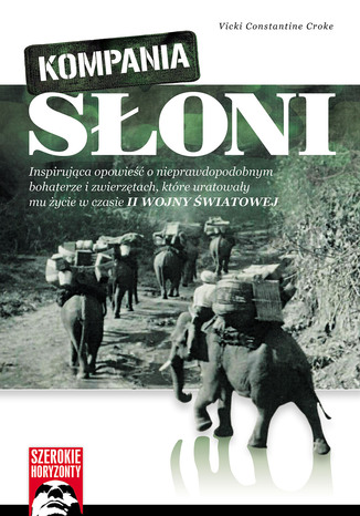Kompania słoni Vicky Corke - okladka książki