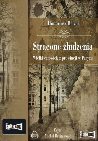 Stracone złudzenia Honore De Balzak - okladka książki